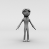 21156 卡通角色-角色人体-男人-VR/AR模型-3D城