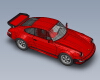 porsche-911-turbo-solidworka-汽车-轿车-工业CAD模型-3D城