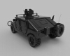 hummer-army-with-gun-汽车-其它-工业CAD模型-3D城