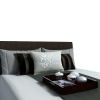 双人床-家居-床-VR/AR模型-3D城