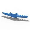 金角湾大桥-袖珍&收藏-3D打印模型-3D城