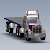 peterbilt-truck-汽车-重型车-工业CAD模型-3D城