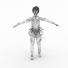美女-角色人体-角色-VR/AR模型-3D城