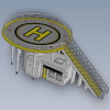 helipad-建筑-设施-工业CAD模型-3D城