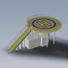 helipad-建筑-设施-工业CAD模型-3D城