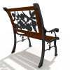 公共坐椅-家居-桌椅-VR/AR模型-3D城