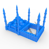 阿合麦特清真寺-艺术-3D打印模型-3D城