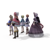 霜云观男-角色人体-角色-VR/AR模型-3D城