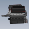 engine-v8-car-tbo-motors-汽车-汽车部件-工业CAD模型-3D城