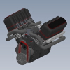 engine-v8-car-tbo-motors-汽车-汽车部件-工业CAD模型-3D城