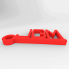 JGM Keychain-首饰-3D打印模型-3D城