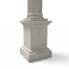 科林斯式圆柱-建筑-VR/AR模型-3D城