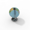 地球仪-文体生活-办公用品-VR/AR模型-3D城
