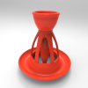 单一的花瓶-小工具-3D打印模型-3D城