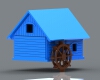Water mill-建筑-其它-工业CAD模型-3D城