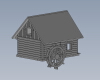 Water mill-建筑-其它-工业CAD模型-3D城