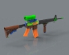 The colt C7A2_C8A2 assault rifle-军事-枪炮-工业CAD模型-3D城