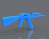 ak-47-assault-rifle-军事-枪炮-工业CAD模型-3D城