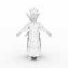 帮派升级-角色人体-角色-VR/AR模型-3D城
