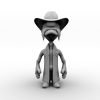 卡通阿伯-角色人体-角色-VR/AR模型-3D城