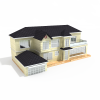 小别墅-建筑-住宅-VR/AR模型-3D城