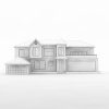 小别墅-建筑-住宅-VR/AR模型-3D城