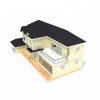 小别墅-建筑-住宅-VR/AR模型-3D城