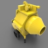 concrete-mixer-beton-mixer-工业设备-机器设备-工业CAD模型-3D城