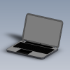 Laptop-科技-电脑-工业CAD模型-3D城