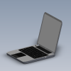 Laptop-科技-电脑-工业CAD模型-3D城
