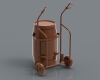 cart-carrying-a-plastic-drum-plastic-drum-trolle-文体生活-其它-工业CAD模型-3D城