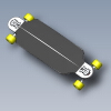 Longboard Slipstream-文体生活-体育用品-工业CAD模型-3D城