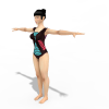 女人-角色人体-角色-VR/AR模型-3D城