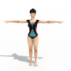 女人-角色人体-角色-VR/AR模型-3D城