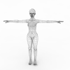女人-角色人体-角色-VR/AR模型-3D城