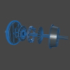 single-plate-clutch-汽车-汽车部件-工业CAD模型-3D城