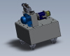 3KW hydraulic tank-工业设备-其它-工业CAD模型-3D城