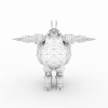 精灵三姐妹-角色人体-小孩-VR/AR模型-3D城