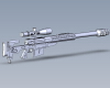 sniper-军事-武器-工业CAD模型-3D城