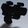 x-gun-军事-枪炮-工业CAD模型-3D城