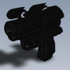 x-gun-军事-枪炮-工业CAD模型-3D城