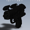 x-gun-军事-枪炮-工业CAD模型-3D城