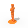 人像雕塑-艺术-3D打印模型-3D城