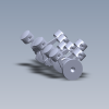 Piston and Crankshaft-工业设备-零部件-工业CAD模型-3D城