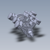 Piston and Crankshaft-工业设备-零部件-工业CAD模型-3D城