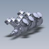 Piston and Crankshaft-工业设备-零部件-工业CAD模型-3D城