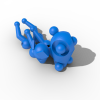 组合狗狗-游戏&玩具-3D打印模型-3D城