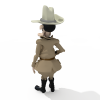 Hunter-角色人体-角色-VR/AR模型-3D城