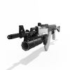 Ak103+GP30榴弹发射器-军事-枪炮-VR/AR模型-3D城