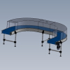 U-type conveyer-工业设备-机器设备-工业CAD模型-3D城